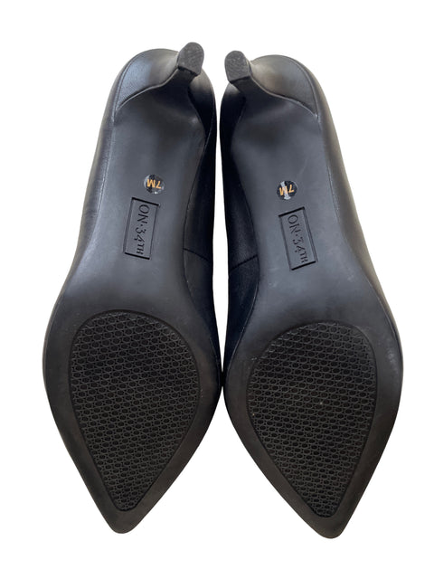 Tacón On-34th Tacón bajo Negro - Talla 7