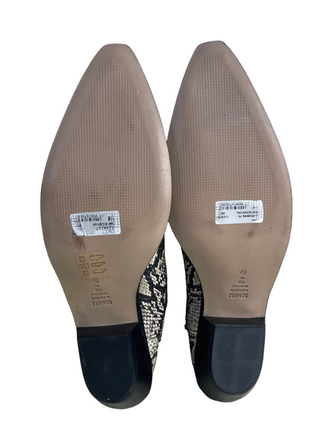 Zapato Schutz Animal print Botines Negro - Talla 41