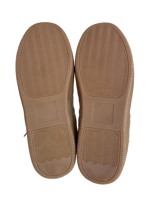 Zapatilla Soda Texturizado Cordones Plateado - Talla 5.5