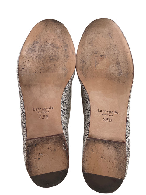 Mocasin Kate Spade Spade flower lounge Blanco - Talla 6.5