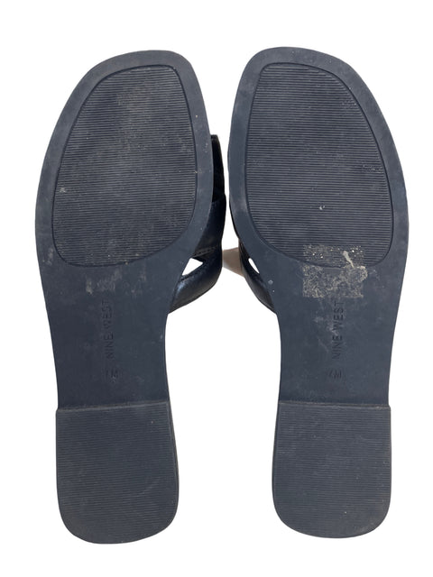 Sandalia Nine West Negro - Talla 7