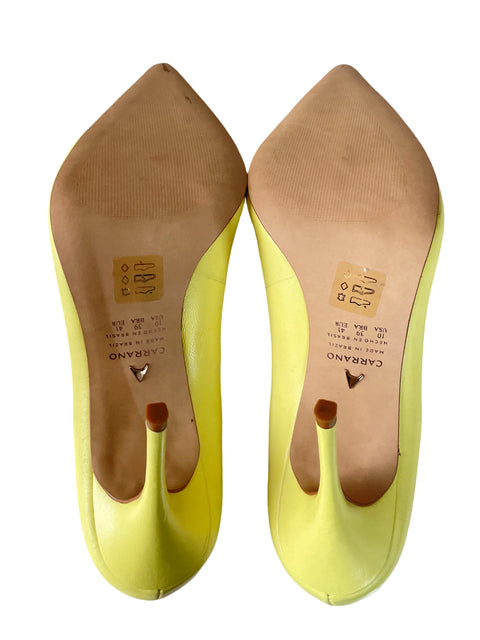 Tacón Carrano Tacón alto Amarillo - Talla 10