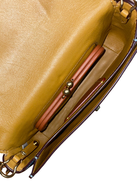 Cartera Coach Azul - Talla U