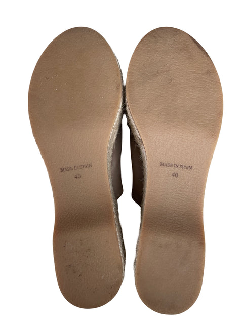 Sandalia Gaimo Plataforma Beige - Talla 40