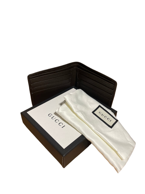 Billetera Gucci Marrón - Talla U