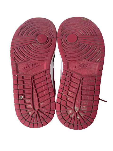 Zapatilla Nike Altas Cordones Rojo - Talla 8