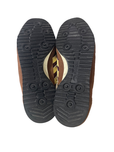 Zapatilla Adidas Texturizado Cordones Marrón - Talla 7.5