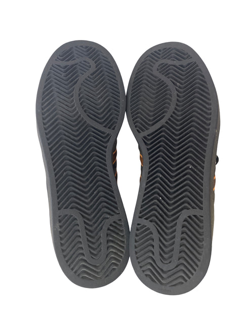 Zapatilla Adidas Suela de goma Cordones Negro - Talla 8