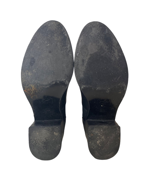 Bota Vélez Tacón medio Punta cerrada Negro - Talla 38