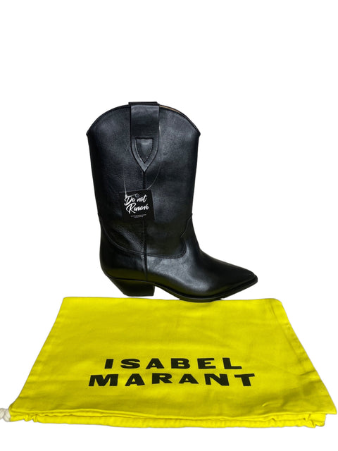 Bota Isabel Marant Duerto cowboy Negro - Talla 40