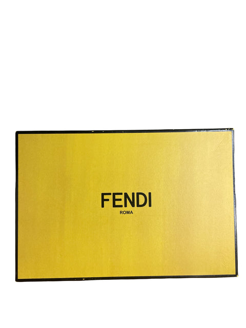 Sandalia Fendi Metalizado Tacón alto Marrón - Talla 39