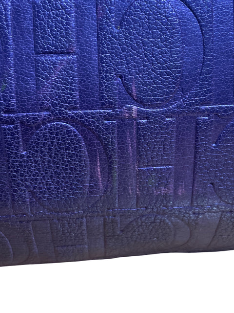 Cartera Carolina Herrera Andy 10 Metalizado Morado - Talla U