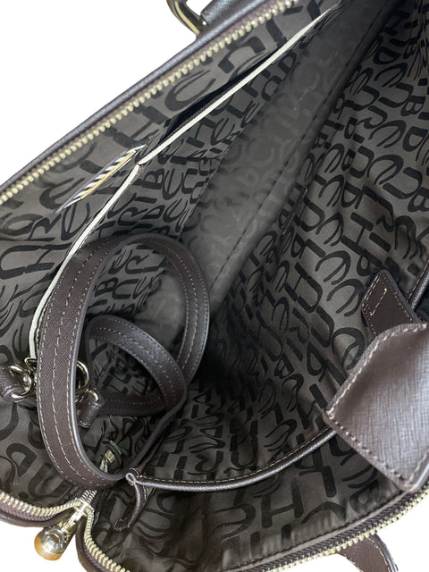 Cartera Henri Bendel Centennial Stripe Marrón - Talla U