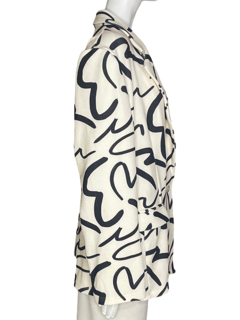 Chaqueta Tesoro Tps Estampado Blanco - Talla XL