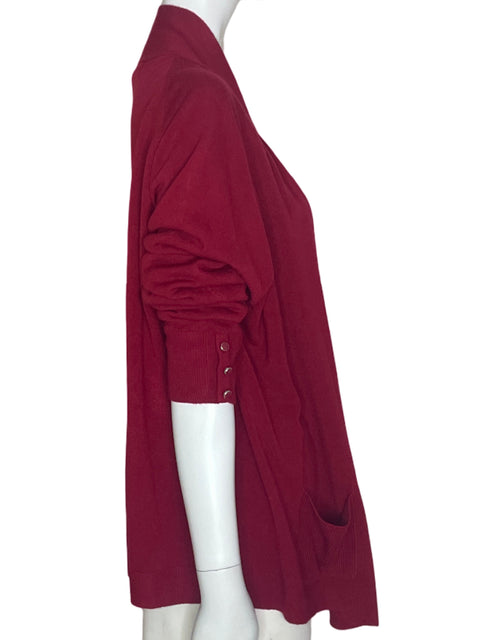 Chaleco M&s Liso Rojo - Talla XL