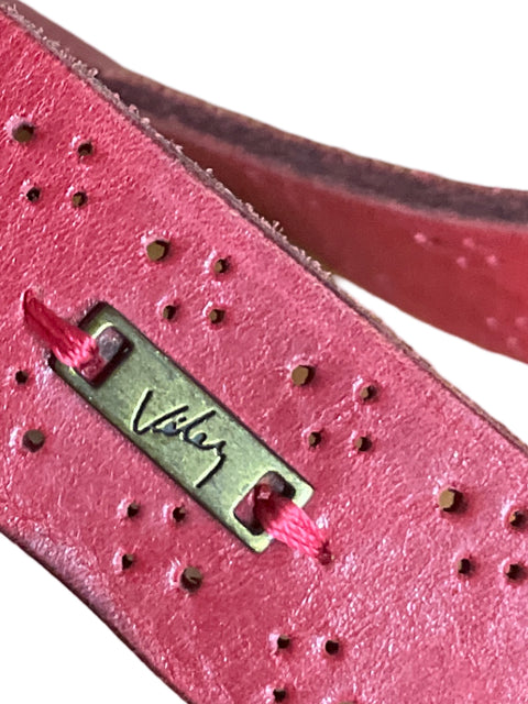 Cinturón Vélez Texturizado Rojo - Talla U