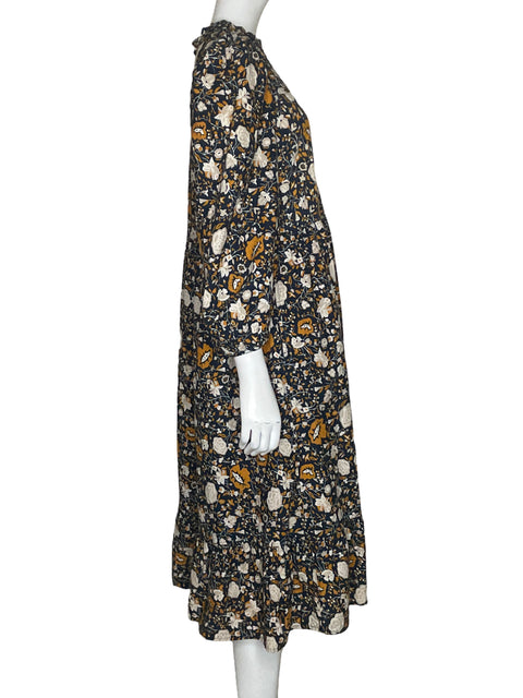 Vestido Universal Thread Maxi Estampado Azul - Talla M