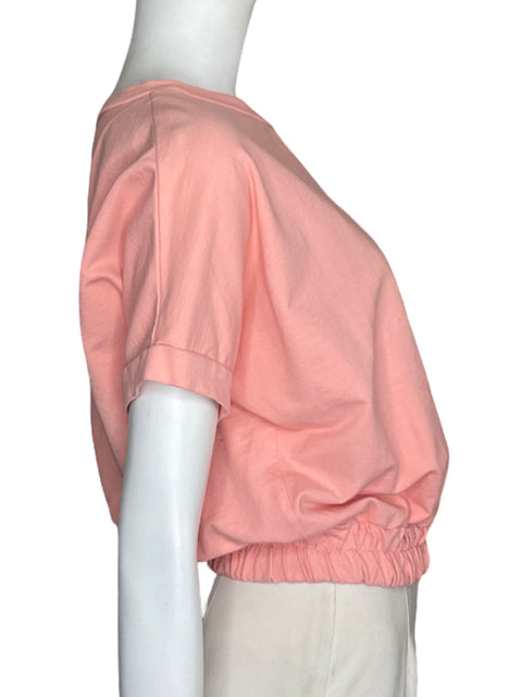 Blusa Venti6 Manga corta Liso Rosado - Talla M