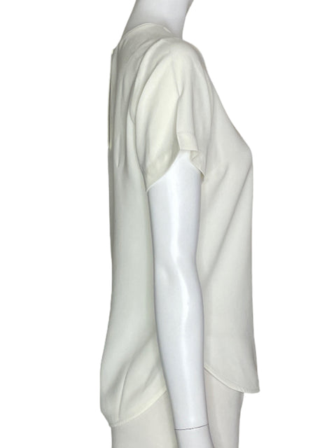 Blusa Camila Liso Manga corta Beige - Talla 2