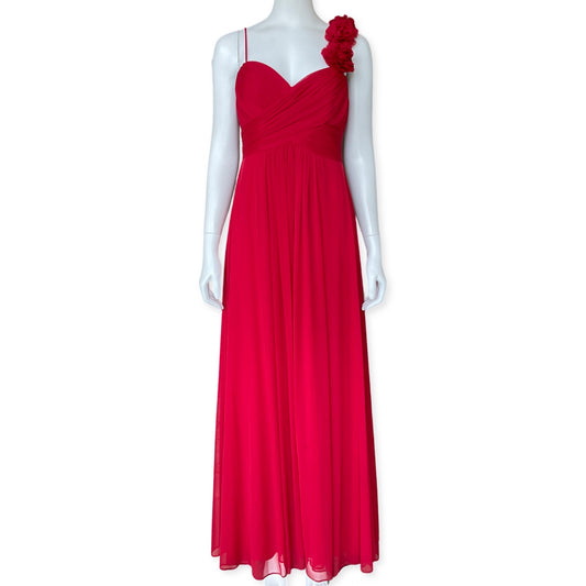 Vestido Camille La Vie Largo Rojo - Talla 4